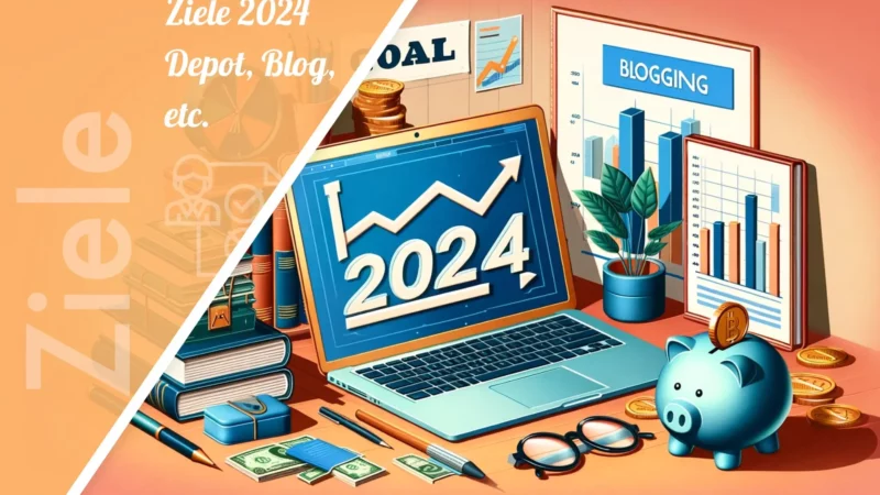 Ziele 2024: Depot, Blog, Einkommensquellen