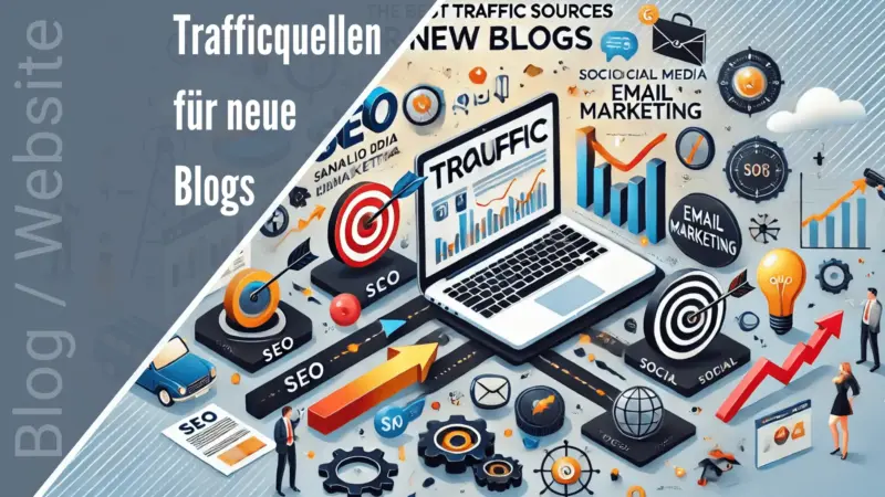 Die besten Trafficquellen für neue Blogs: So steigerst du deine Reichweite