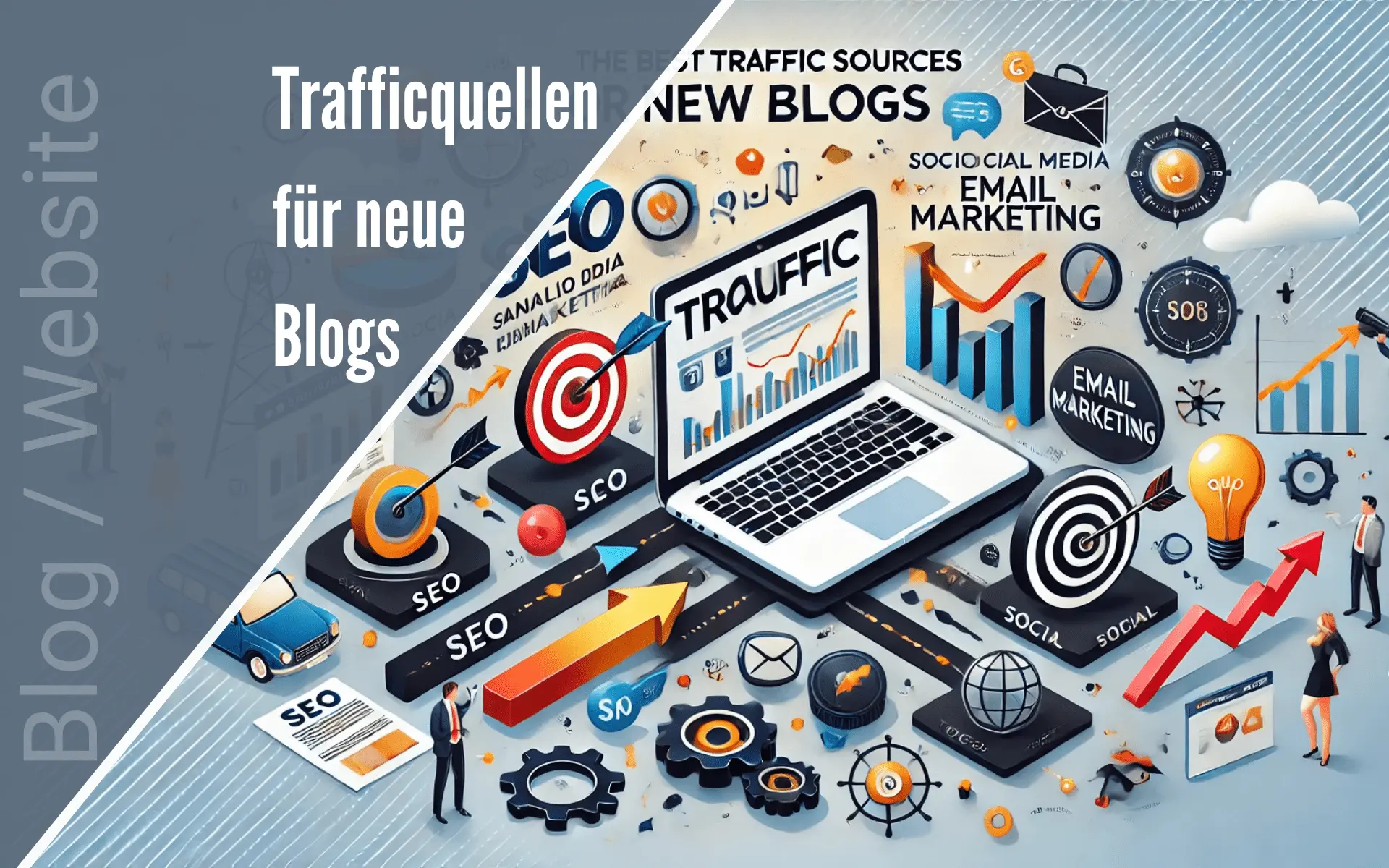 Die besten Trafficquellen für neue Blogs: So steigerst du deine Reichweite