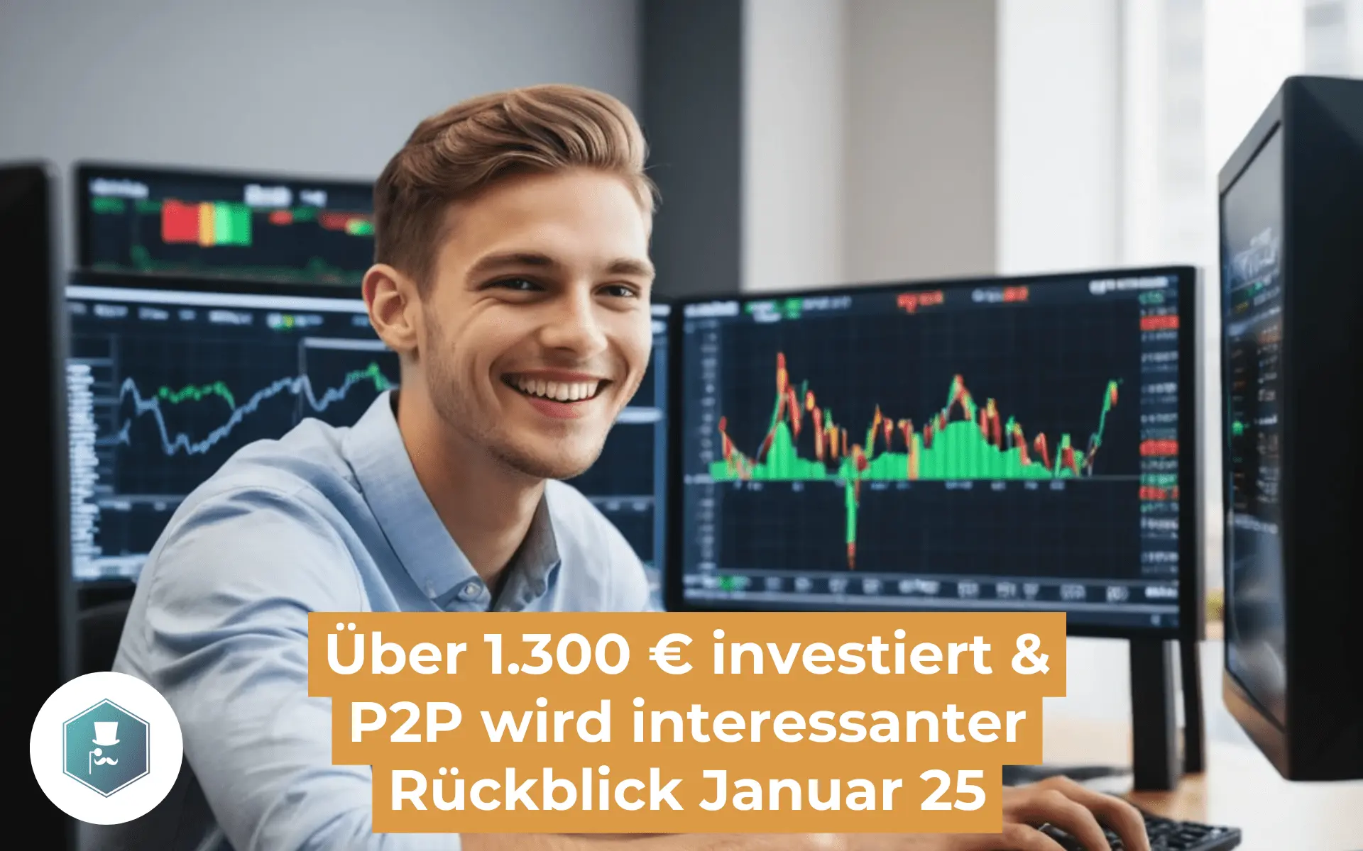 Über 1.300 € investiert & P2P wird interessanter – Rückblick Januar 25