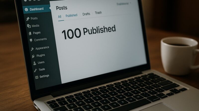 100. Beitrag: Zeit für einen Rückblick & eine Vorschau